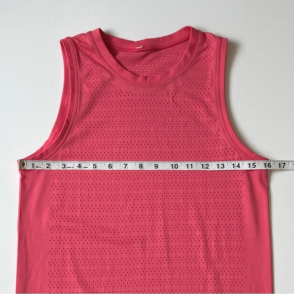 Lululemon Breeze By Muscle Tank II Glossy Pink 4/XS/Extra Small Swiftly Top - Picture 9 of 10